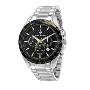 Maserati Traguardo 45mm CHR Black