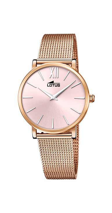 Lotus Malla Milanesa Rosa Sñra