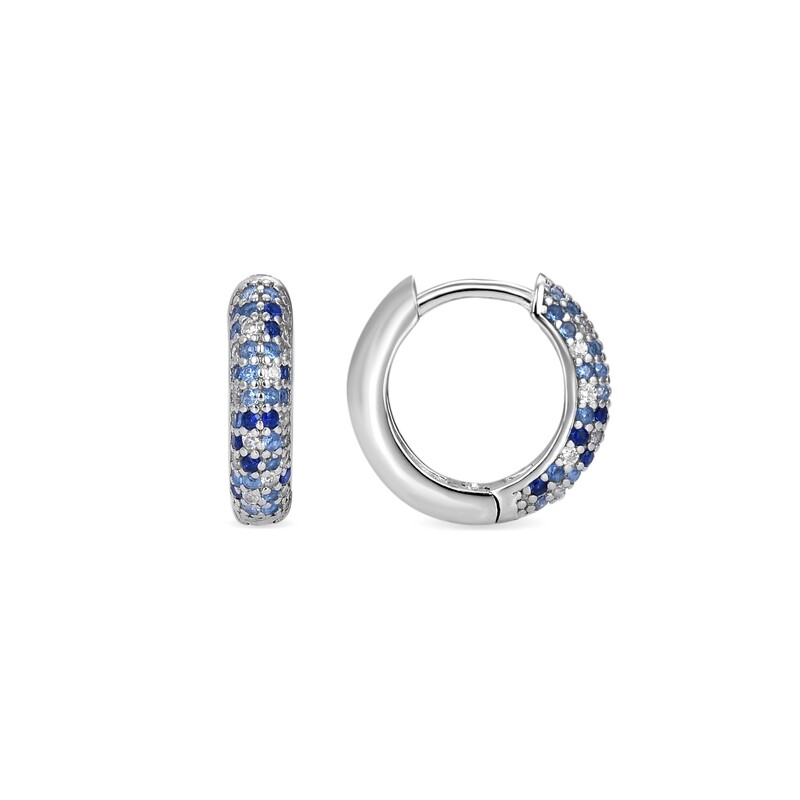 Pendientes Multi Piedras Luxenter Plata