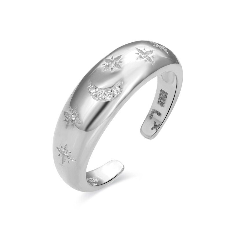Anillo Luxenter Plata Circonitas