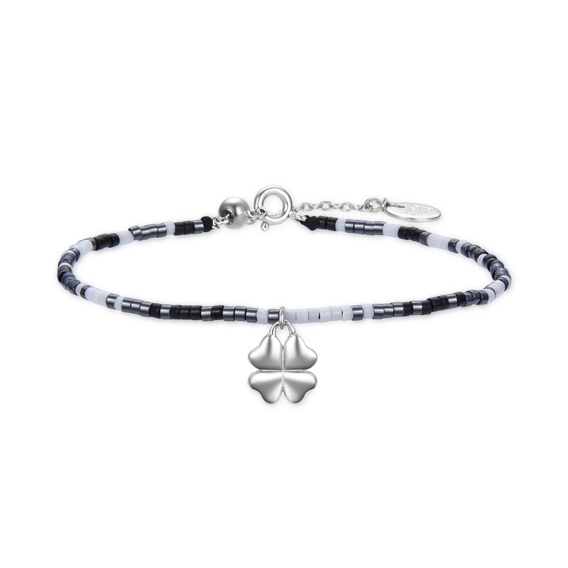 Pulsera Abalorios Luxenter Plata