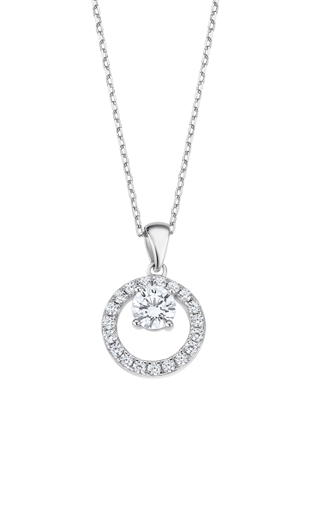 Colgante Lotus Silver Ztas