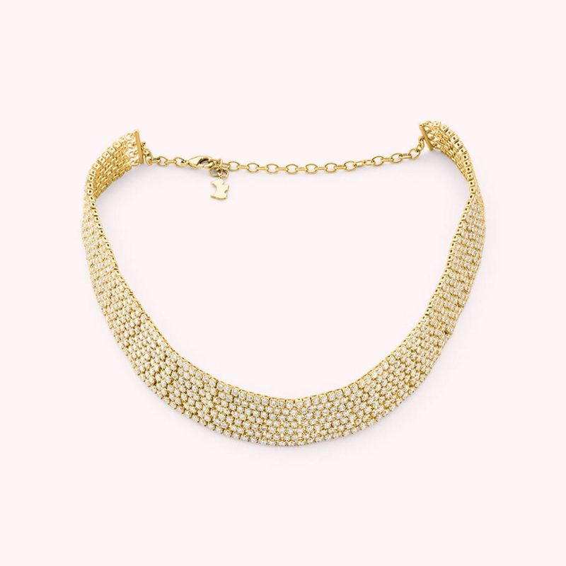 Chocker BERENICE / Cristal Oro