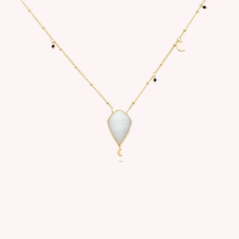 Collar Midi Blanco ECLIPSE