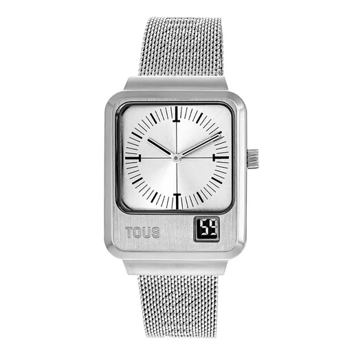 Reloj Analógico / Digital Acero