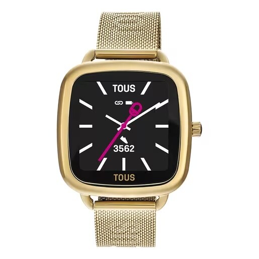 Reloj Smartwatch Dorado D-Connect