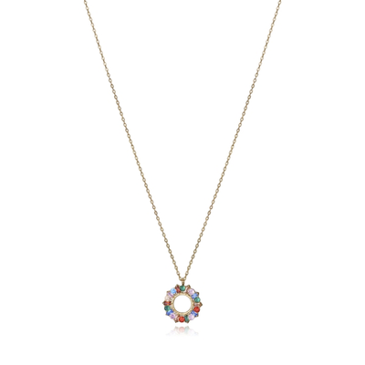 Colgante Viceroy Plata Bañada Colores