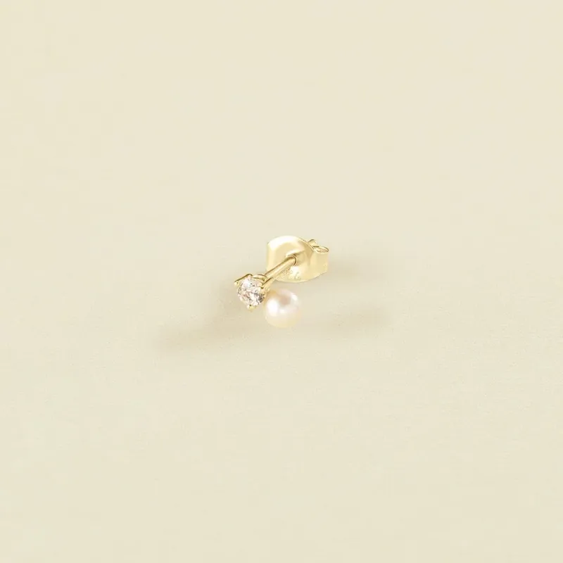 Piercing Agatha Plata chapada