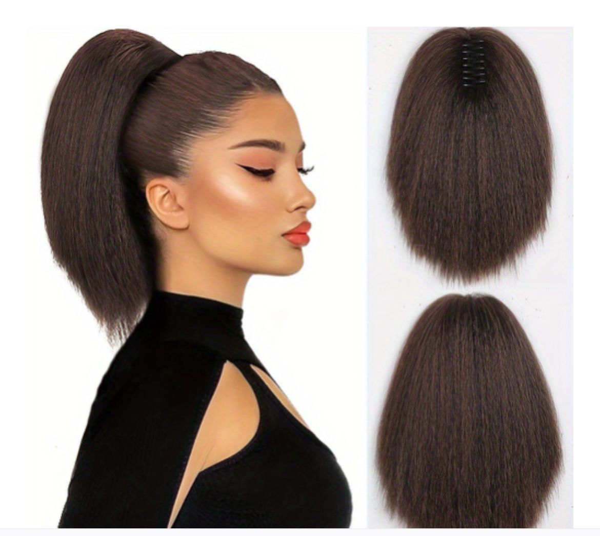 SERENE SILHOUETTE ( Yaki Clip On Ponytail ) Brown