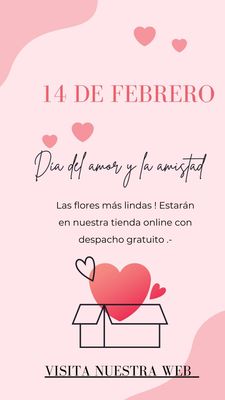 14 DE FEBRERO VENTA ESPECIAL