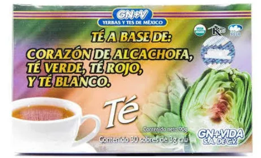 Té GN+V Corazón de Alcachofa
