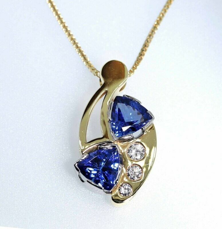 Handmade Tanzanite Pendant