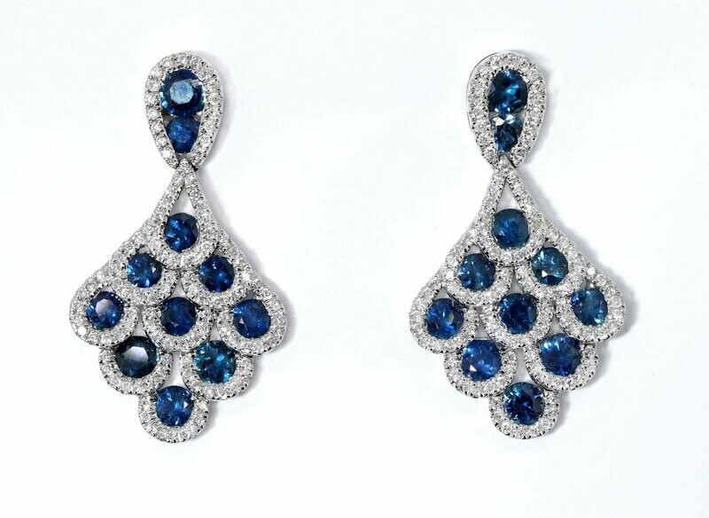 Sapphire Earrings
