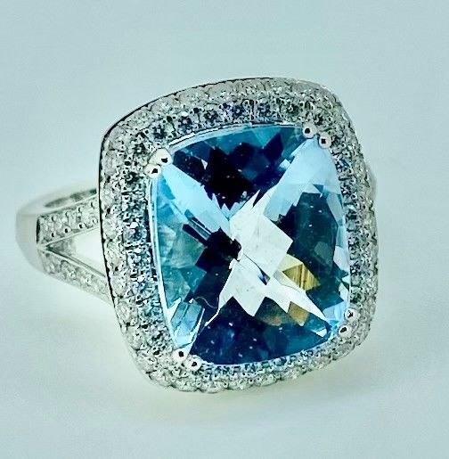 Aquamarine Ring