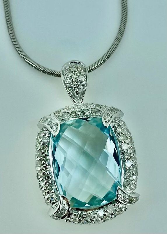 Aquamarine Pendant