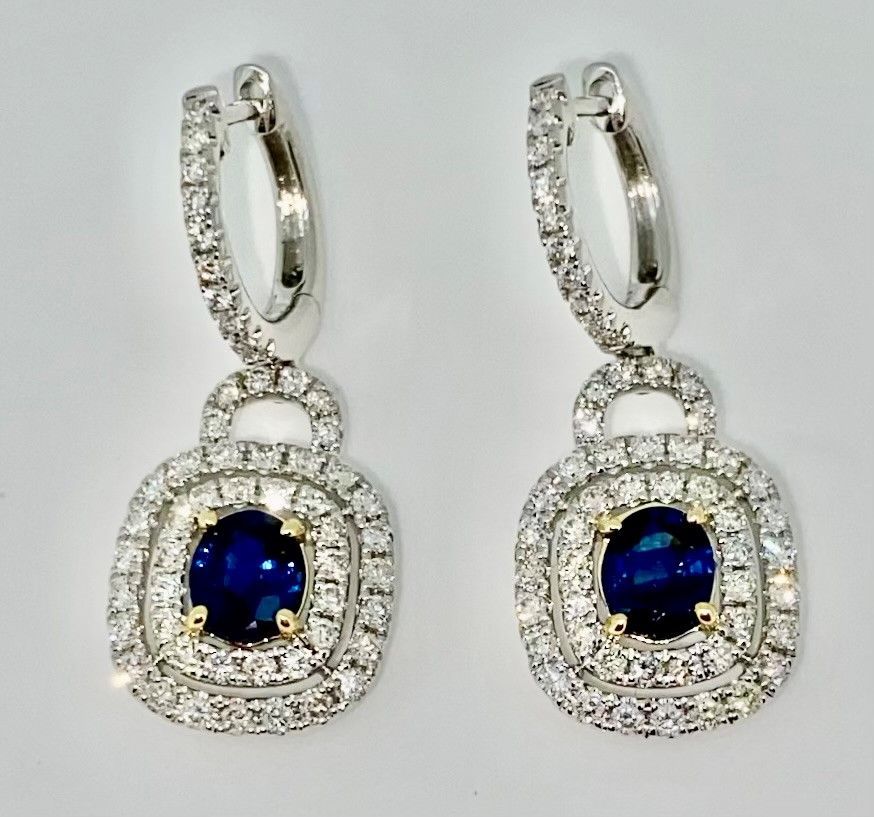 Sapphire Earrings