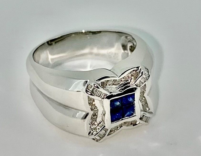 Gents Sapphire Ring