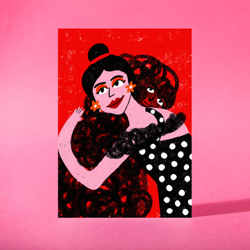 Art Print &quot;Abraza a tu ansiedad&quot;