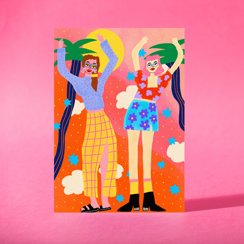 Art Print &quot;Únete al baile&quot;