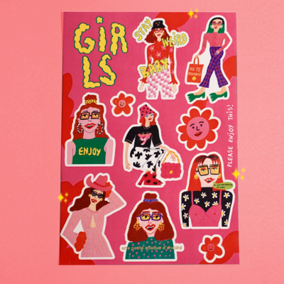 Stickers "Girls"