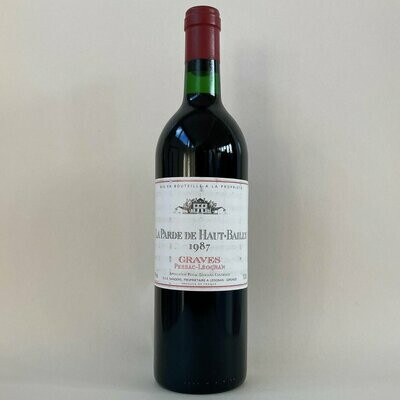 1987 | la Parde de Haut-Bailly
