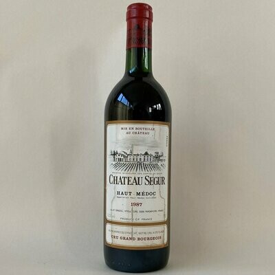 1987 | Château Ségur