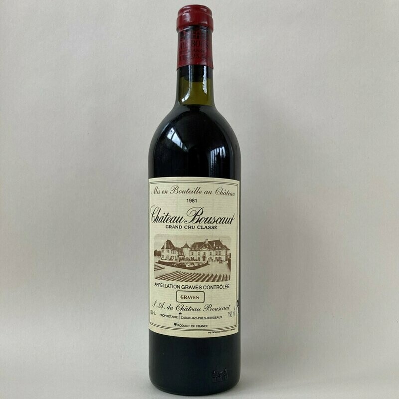 1981 | Château Bouscaut