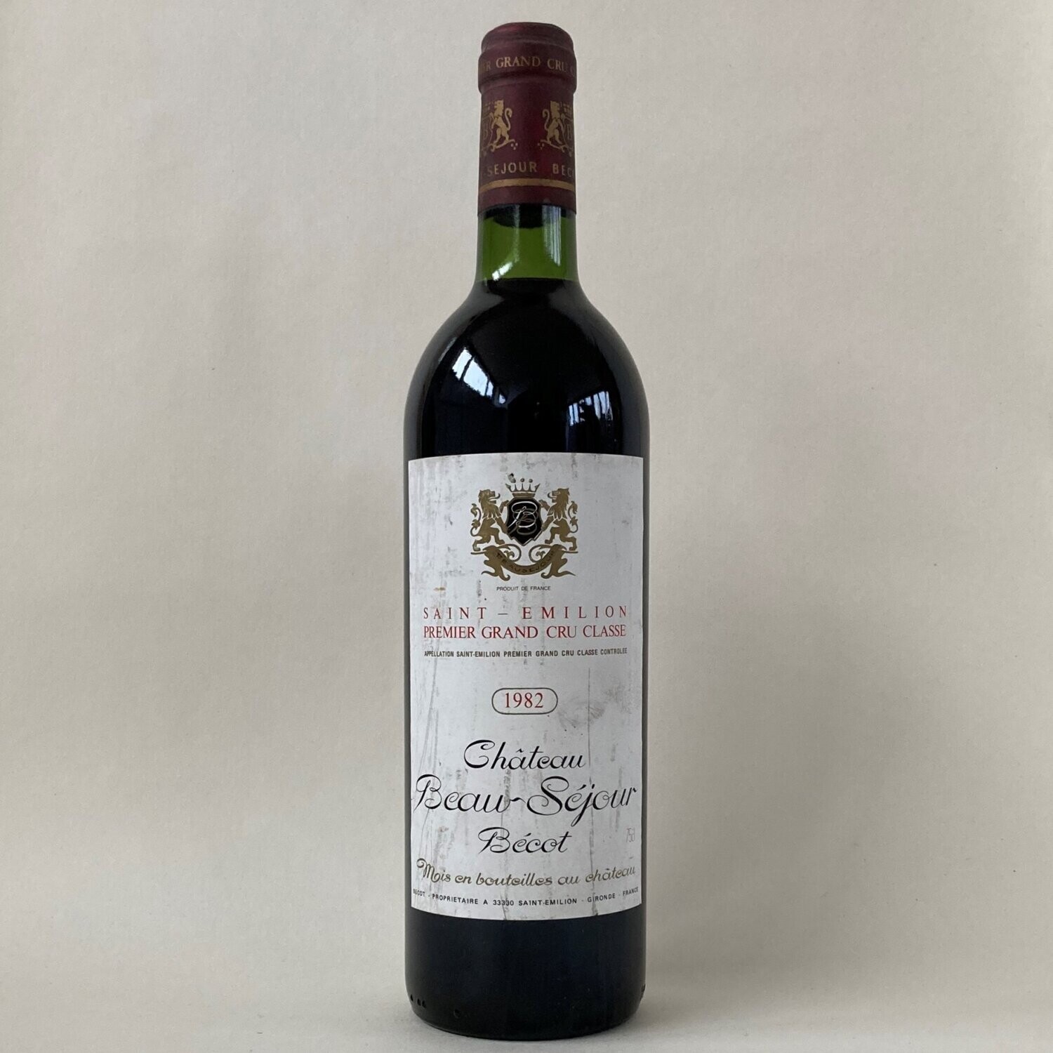 1982 | Château Beau-Séjour Bécot