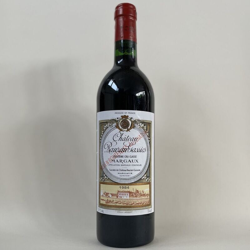 1984 | Château Rauzan-Gassies