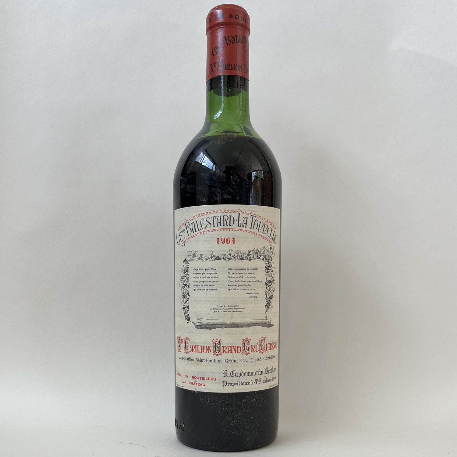 1964 | Château Balestard la Tonnelle