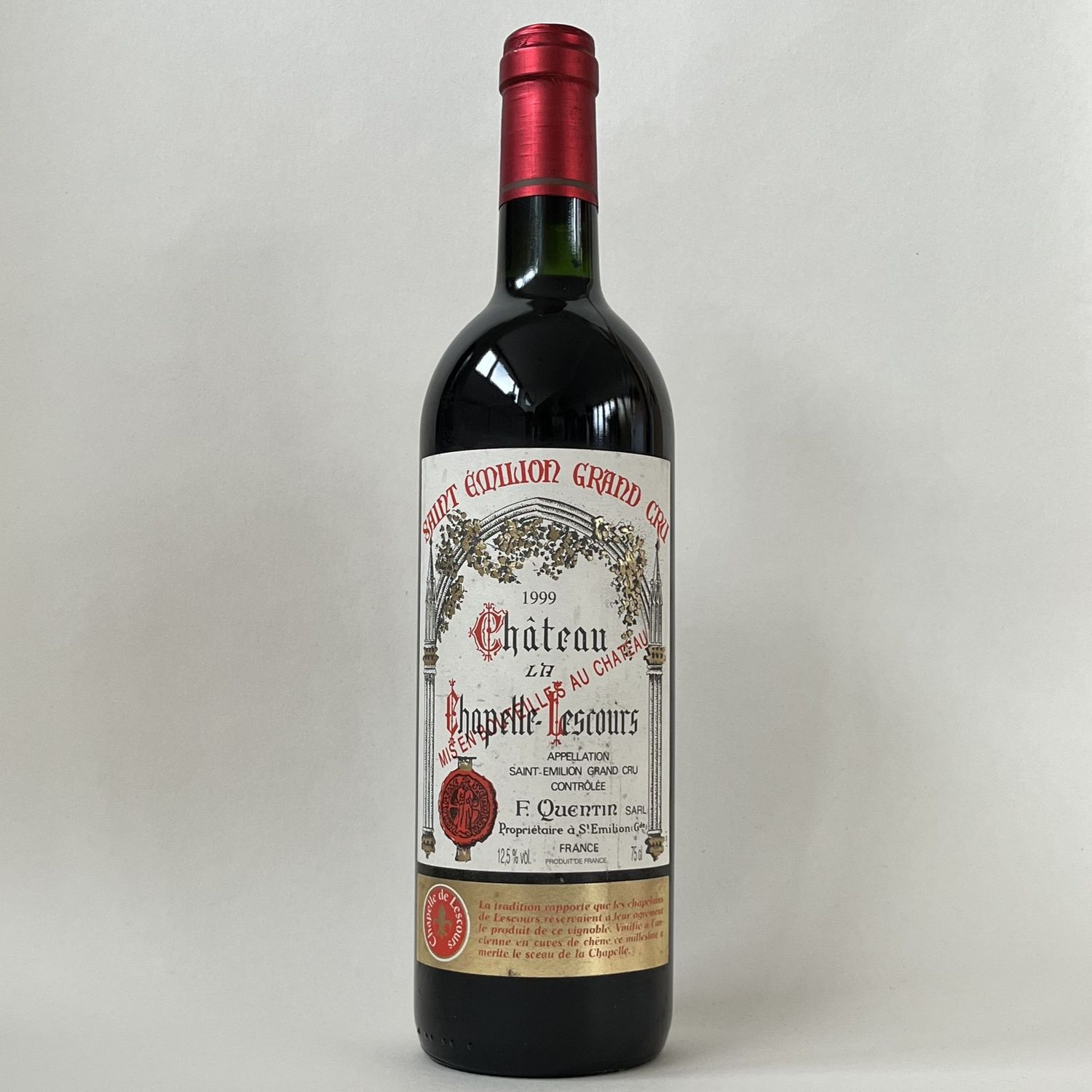 1999 | Château La Chapelle‐Lescours