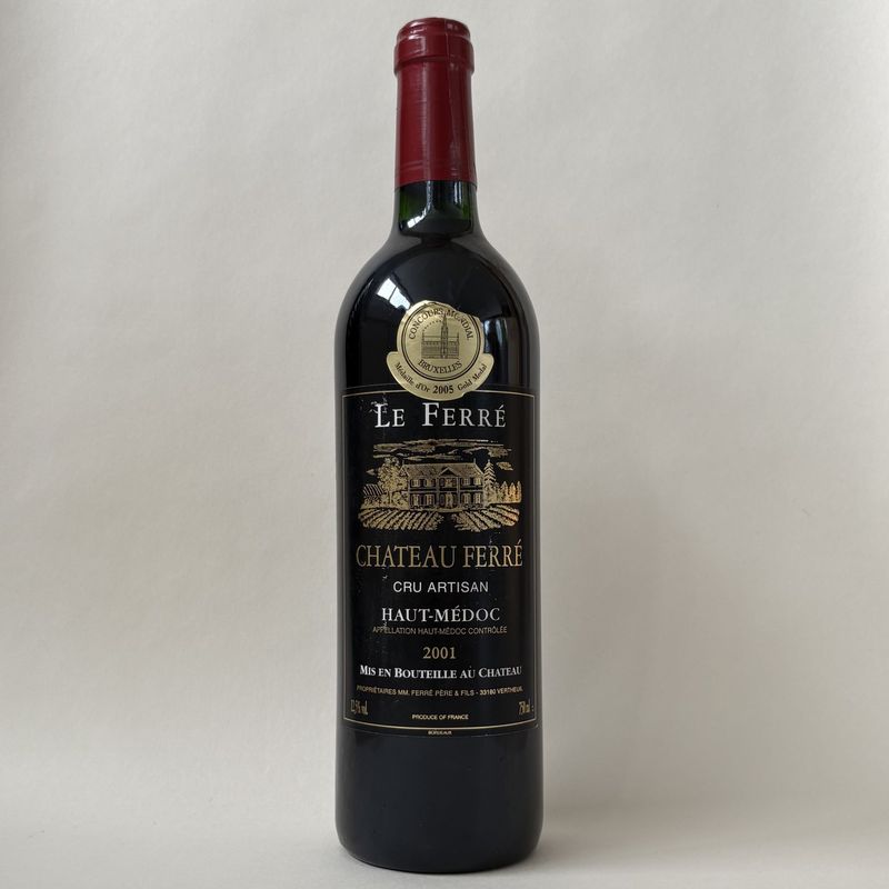 2001 | Chateau Ferre 'Le Ferre' Cru Artisan