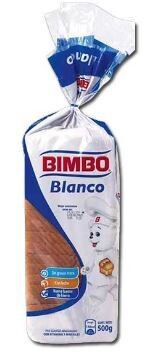 BIMBO PAN SANDWICH BLANCO 500gr *Producto disponible en pocas horas!!