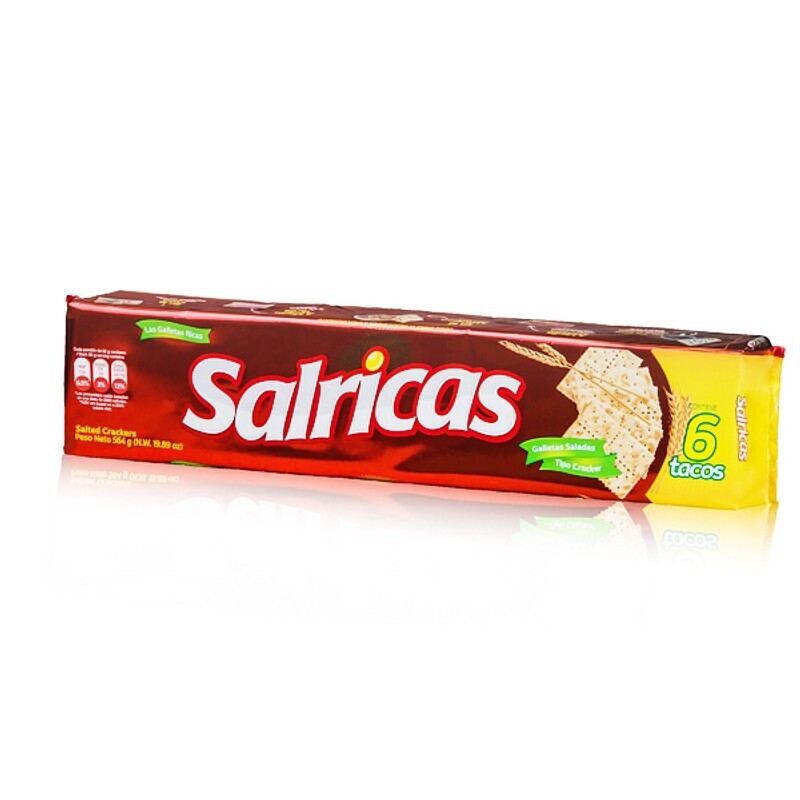 SALRICAS GALLETAS SALADAS 6 TACOS 564GR