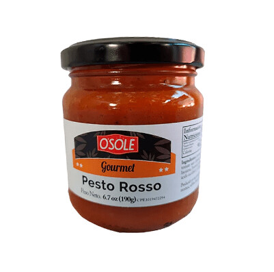 OSOLE GURMET PESTO ROSSO 190GR*Producto disponible en pocas horas!!