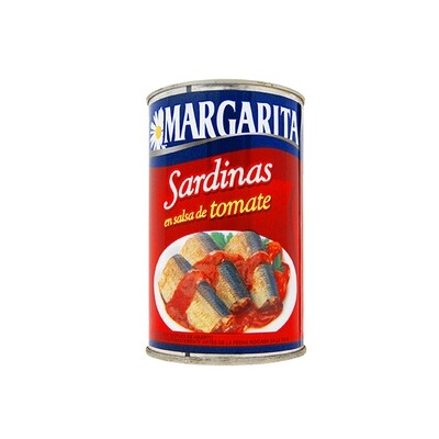 MARGARITA SARDINAS SALSA DE TOMATE 170GR