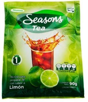 SEANSONS TEA SABOR LIMON 90GR *Producto disponible en pocas horas!!