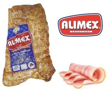 TOCINETA AHUMADA ALIMEX 100gr*Producto disponible en pocas horas!!