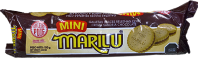 MARILU MINI PUIG GALLETA CHOCOLATE 100GR