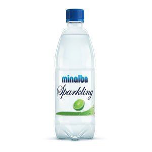MINALBA AGUA MINERAL SPARKLING LIMON C/G 500ML REF-1016692