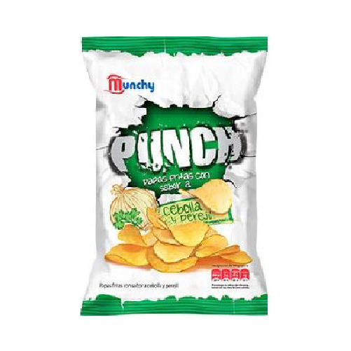 MUNCHY PUNCH PAPAS CEBOLLA Y PEREJIL 150GR
