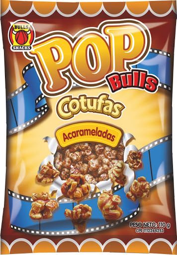 POP BULLS COTUFAS FAMILIAR 110GR