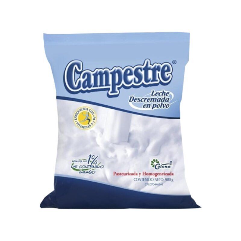 CAMPESTRE LECHE POLVO DESCREMADA SOBRE 450GR