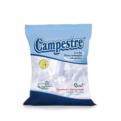 CAMPESTRE LECHE POLVO DESCREMADA SOBRE 900GR