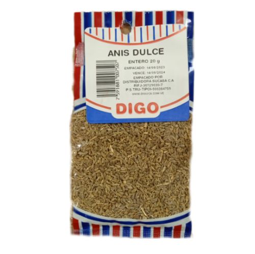 DIGO ANIS DULCE ENTERO 20GR