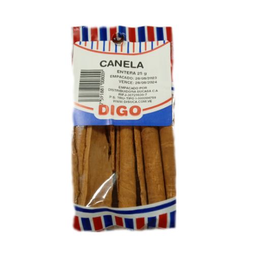 DIGO CANELA ENTERA 25GR