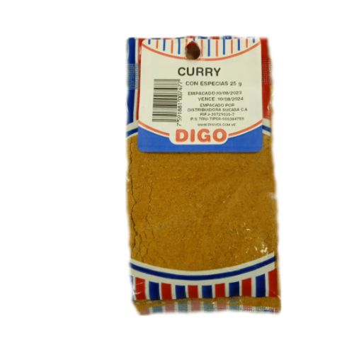 DIGO CURRY CON ESPECIAS 25GR