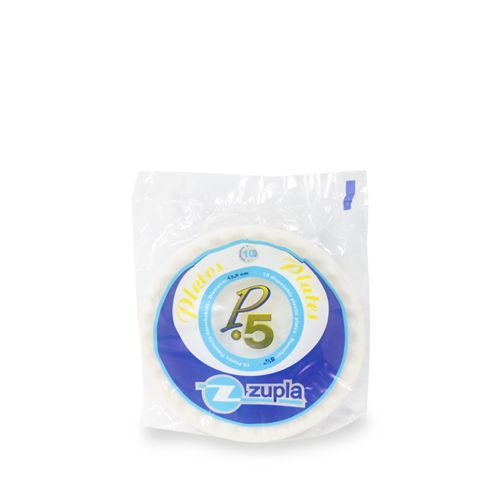 PLATO PLASTICO #5 10UN ZUPLA