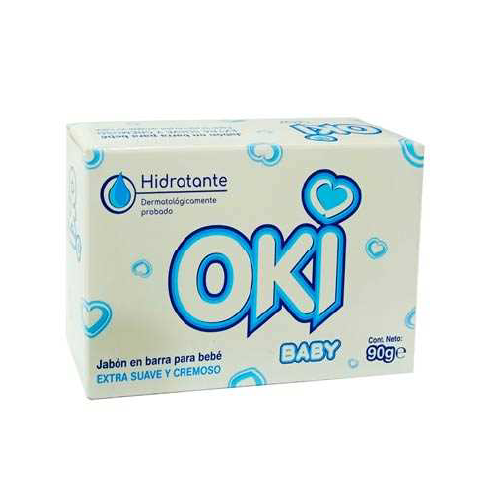 OKI JABON BARRA P/BEBE 90GR