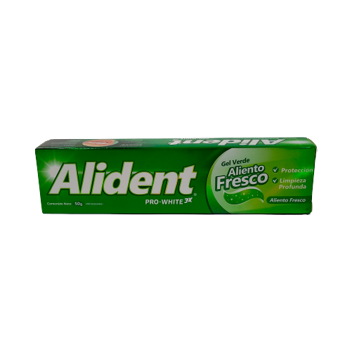 ALIDENT CREMA DENTAL GEL VERDE 50G